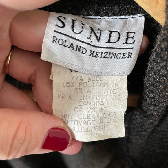 Vintage Sünde by Roland Heizinger Y2K poncho OS - Picture 5 of 6